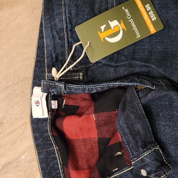Flannel Lined Jeans - Picture 3 of 3